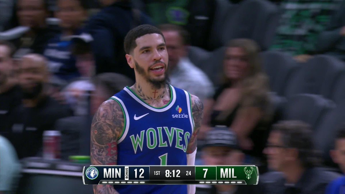 LaMelo Ball first Wolves bucket