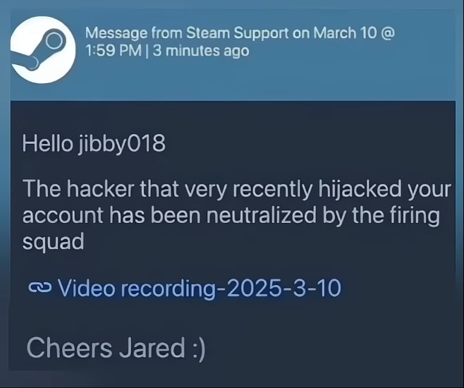 Steam Support vs Microsoft account recovery