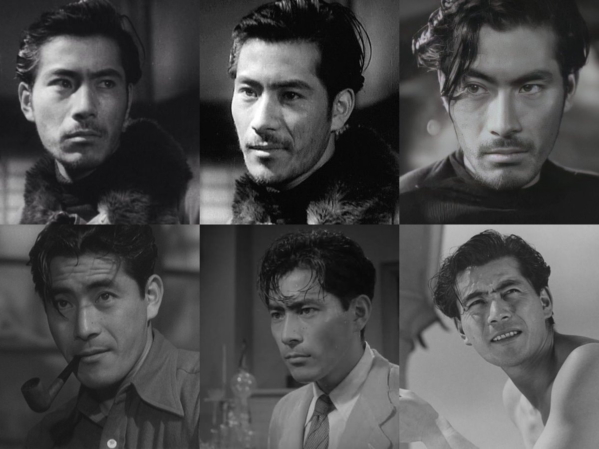 Toshiro Mifune face card