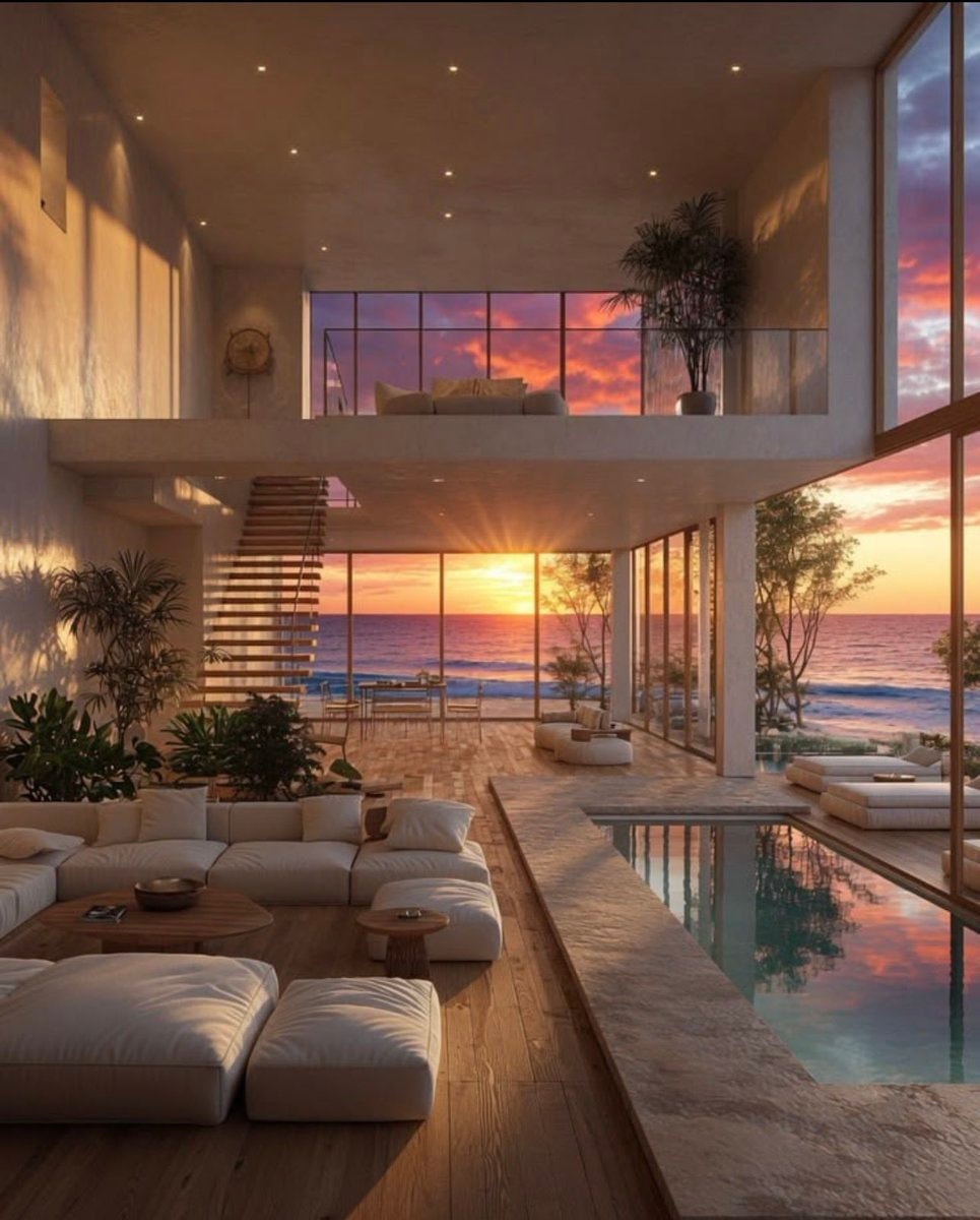luxury penthouse ocean view
