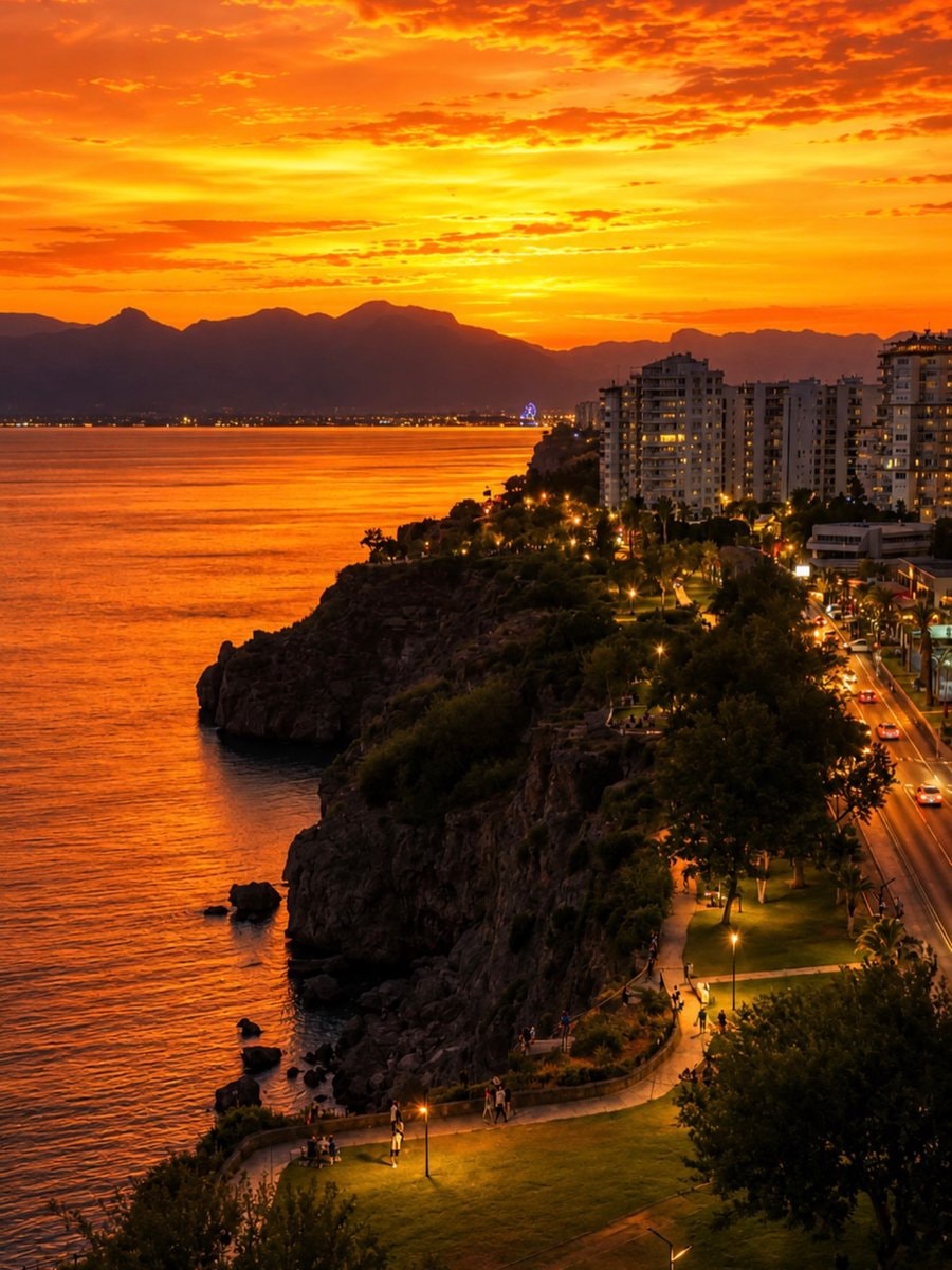 Antalya Turkey sunset (photo 4 of 4)