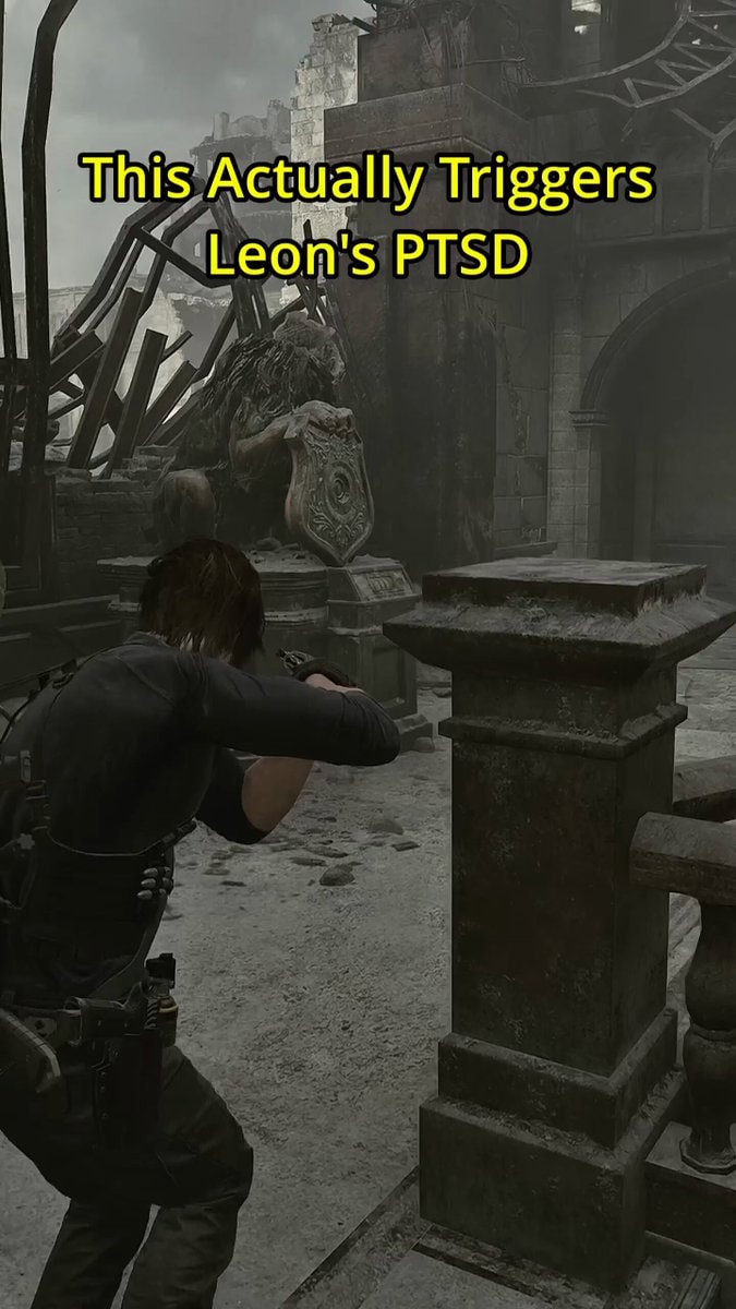Leon PTSD puzzle RE2 Remake vs Requiem