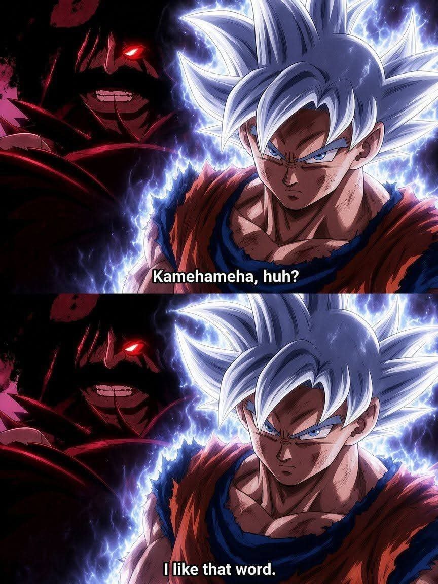 Goku Kamehameha moment Goku Kamehameha moment