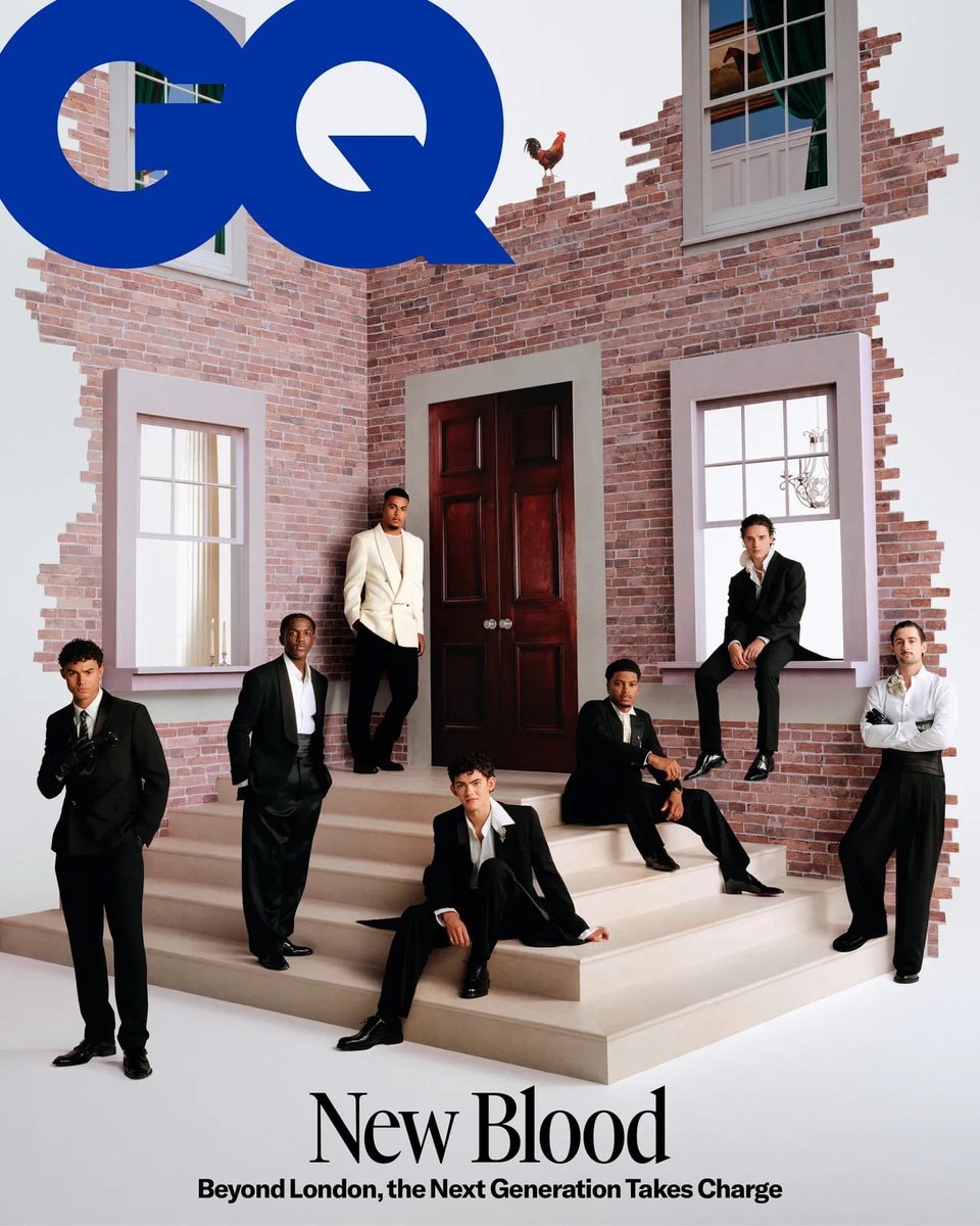 British GQ New Blood cover British GQ New Blood cover