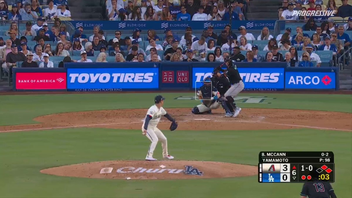 James McCann 3-run HR D-backs 6-0