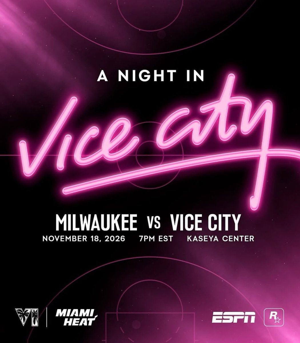 Miami Heat Vice City vs Milwaukee