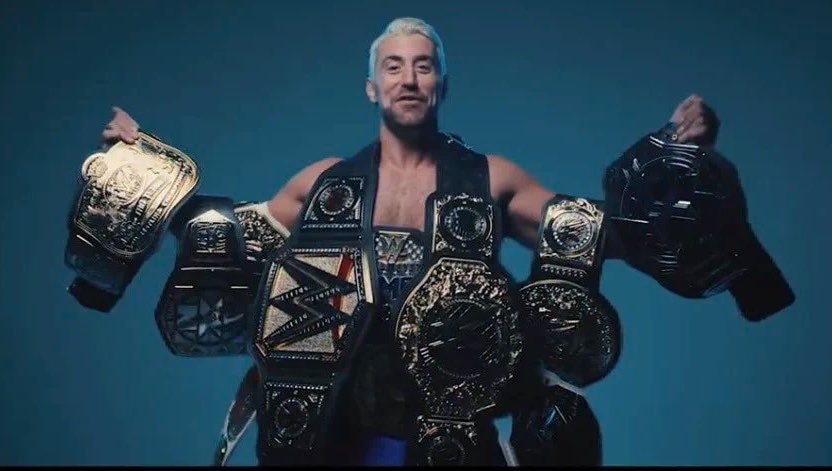 Joe Hendry holds all WWE belts Joe Hendry holds all WWE belts