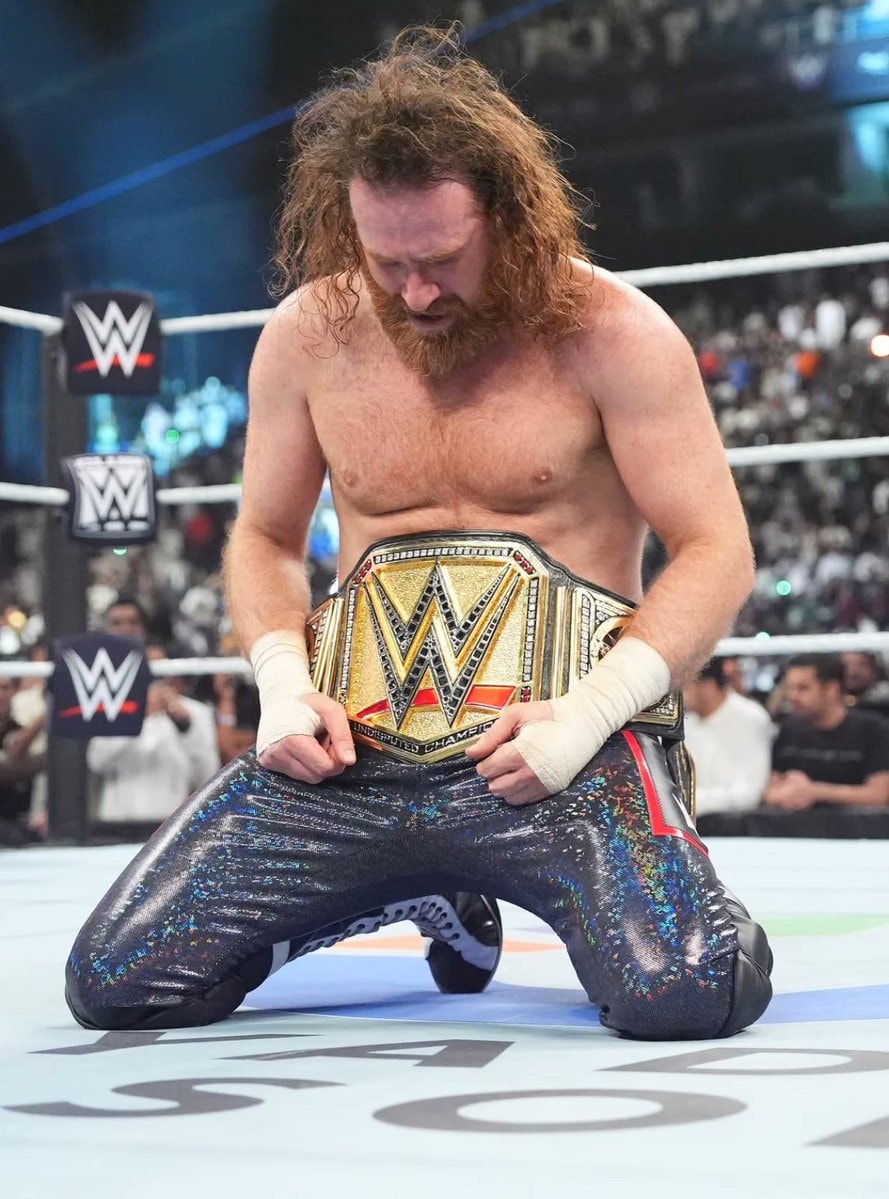 Sami Zayn reflects on WWE Championship window (photo 2 of 2) Sami Zayn reflects on WWE Championship window (photo 2 of 2)