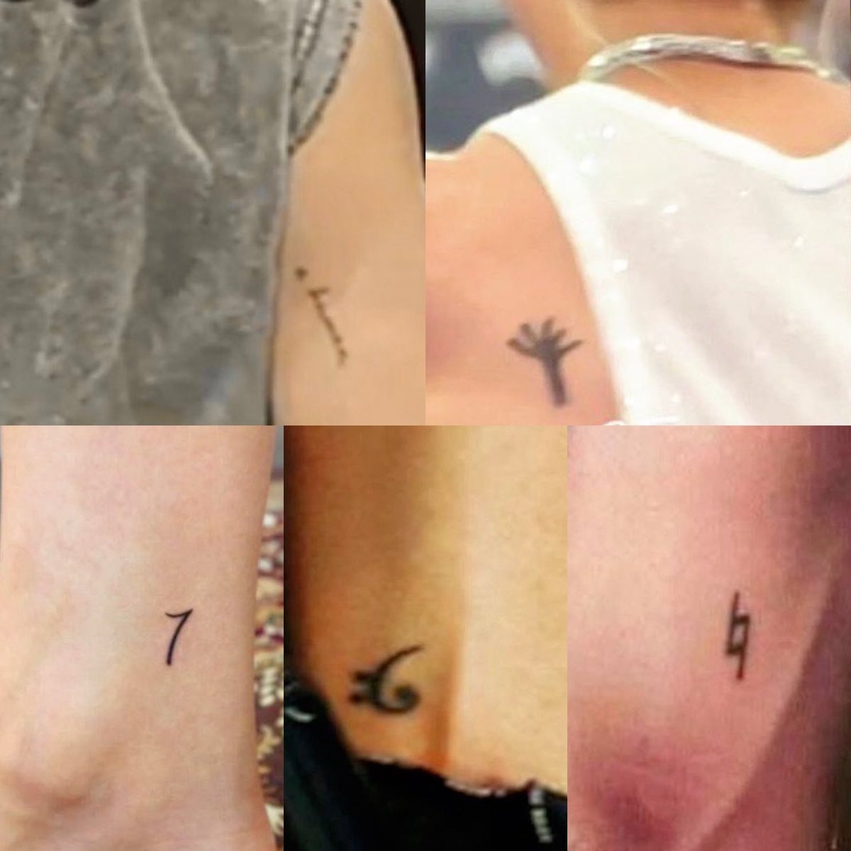 Namjoon five tattoos