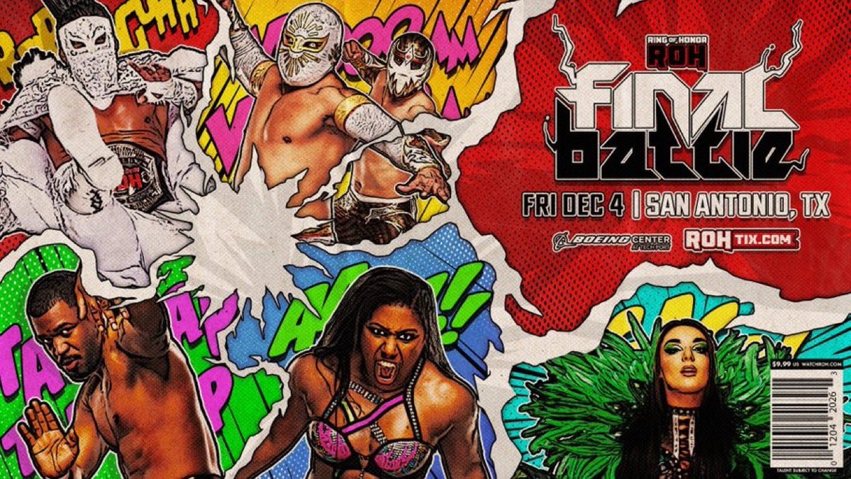 ROH Final Battle December 4 San Antonio