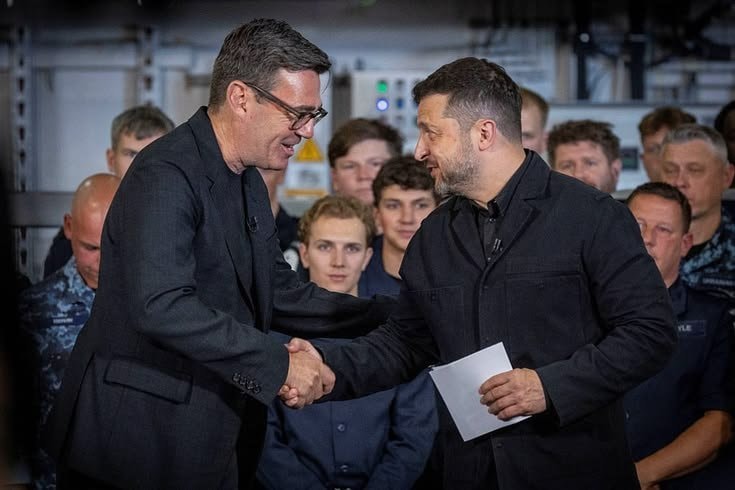 Burnham in Kyiv with Ukraine officials
