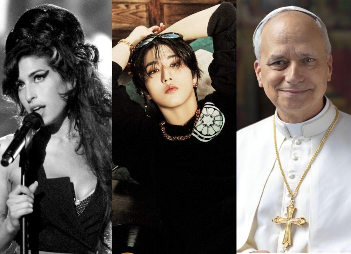 Han Stray Kids Amy Winehouse Pope Leo XIV birthdays