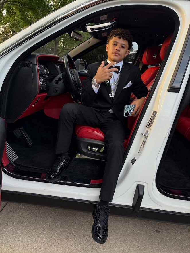 Lil Durk son Homecoming Rolls Royce