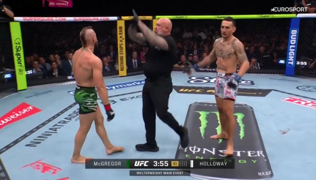 McGregor vs Holloway UFC