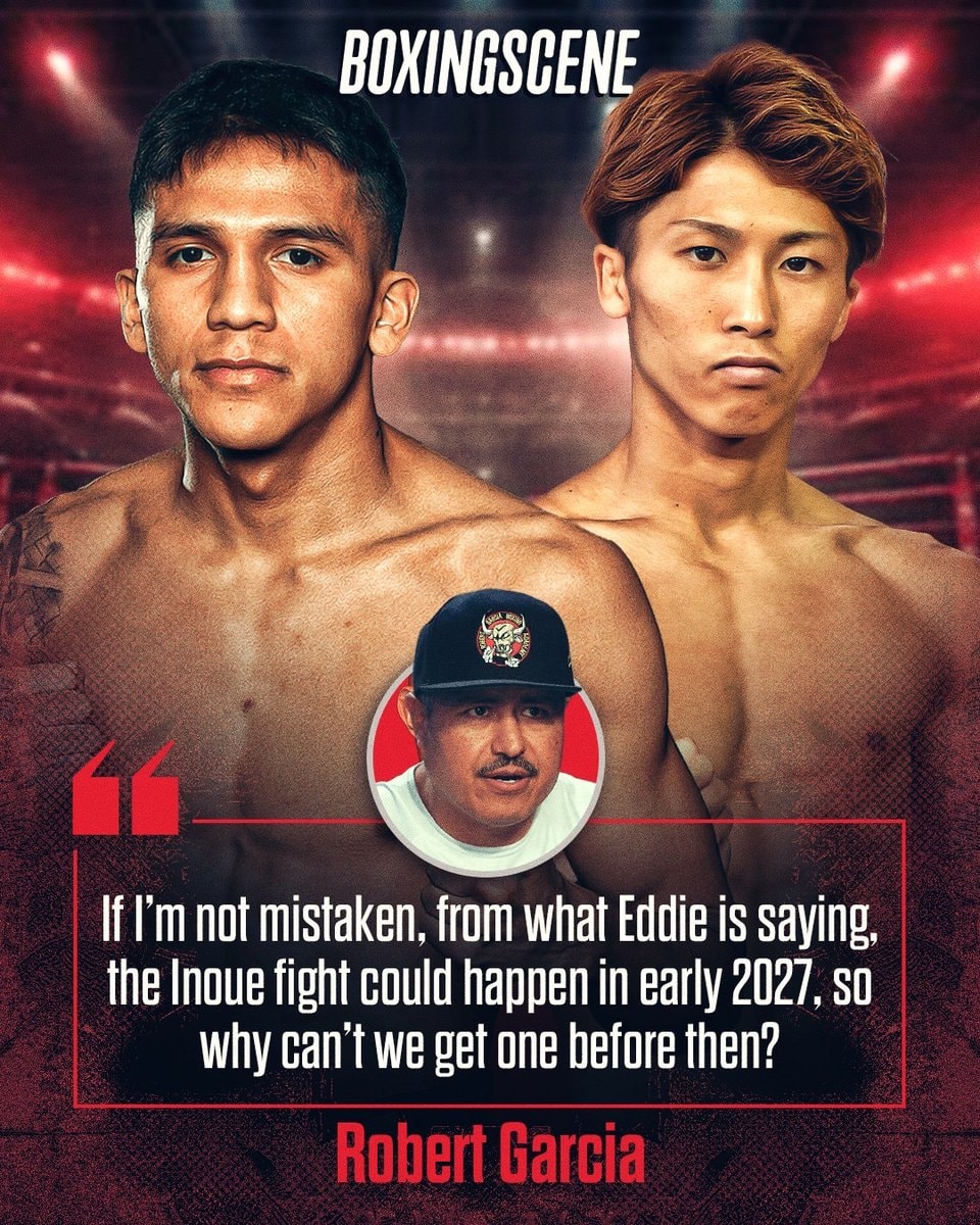 Robert Garcia on Bam Rodriguez vs Inoue 🥊