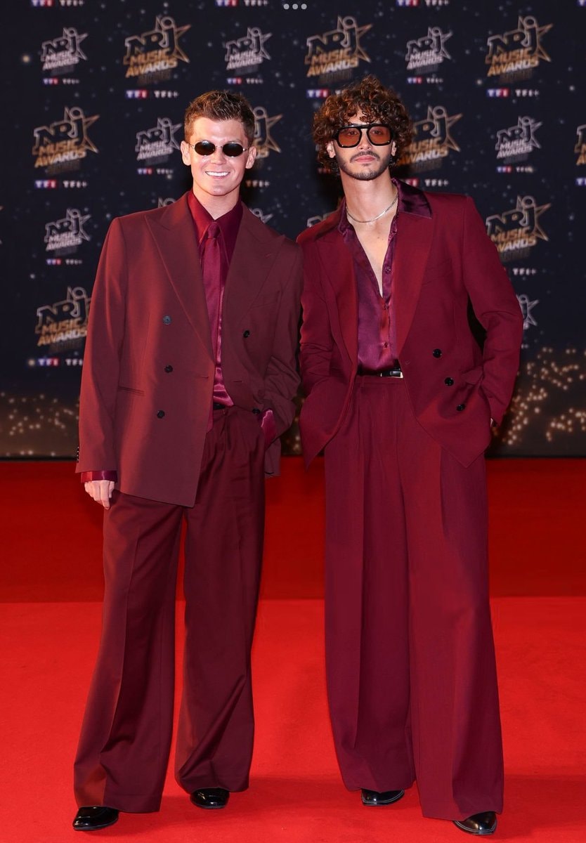 Antonio Cipriano and Jamie Miller at NRJ Music Awards (photo 2 of 2)
