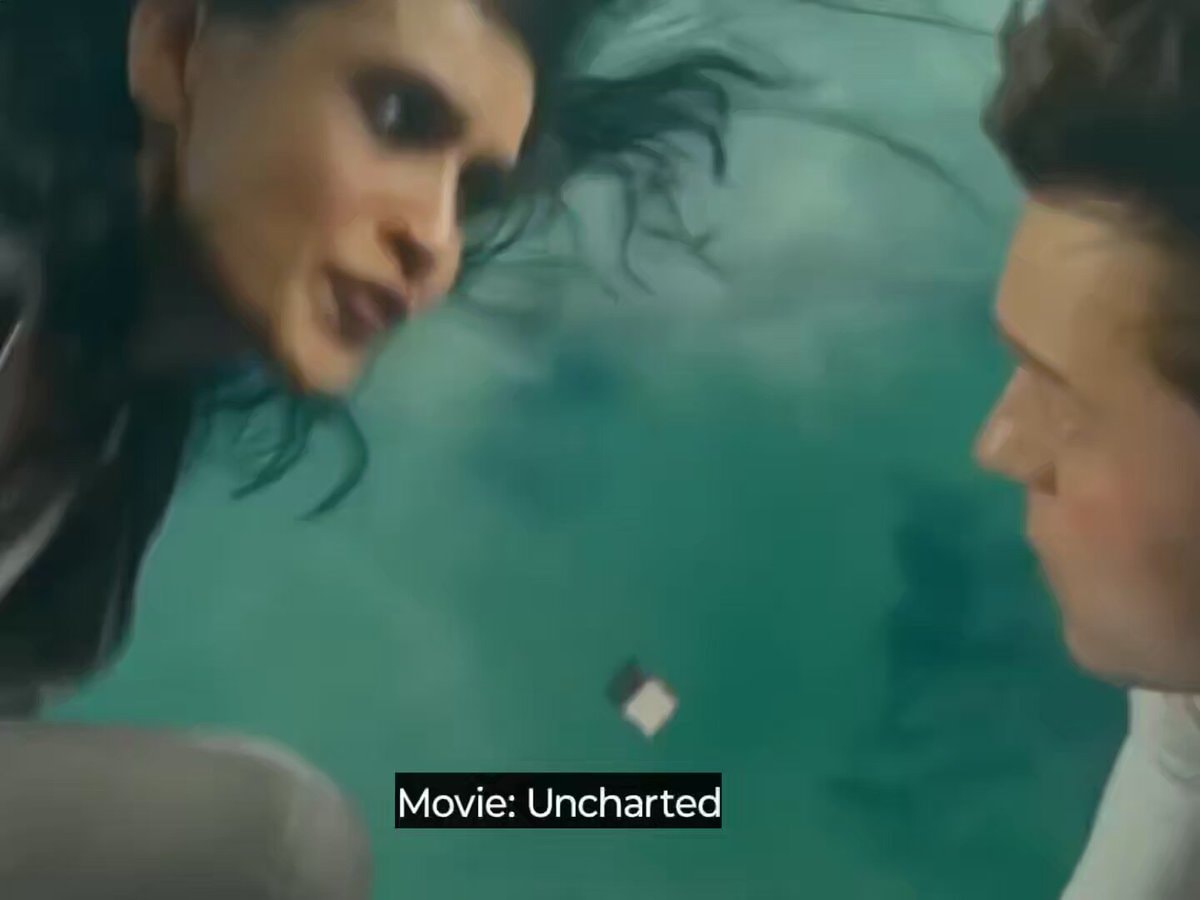 Tom Holland Uncharted cargo plane scene