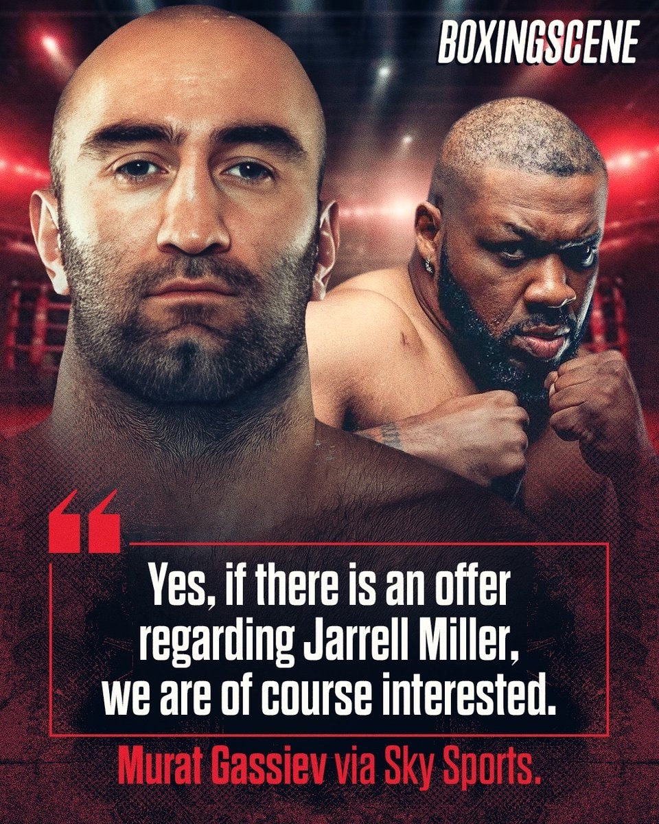 Murat Gassiev open to Jarrell Miller title defense