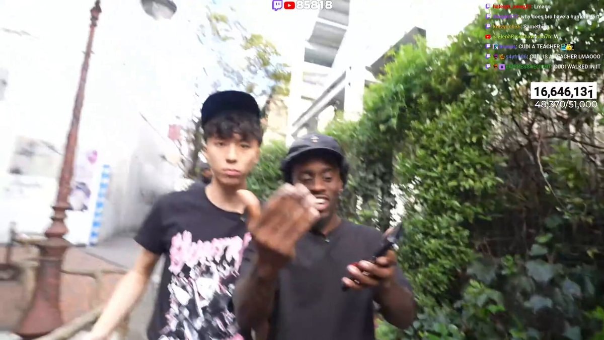 Kai Cenat Cuddy Erykah Badu