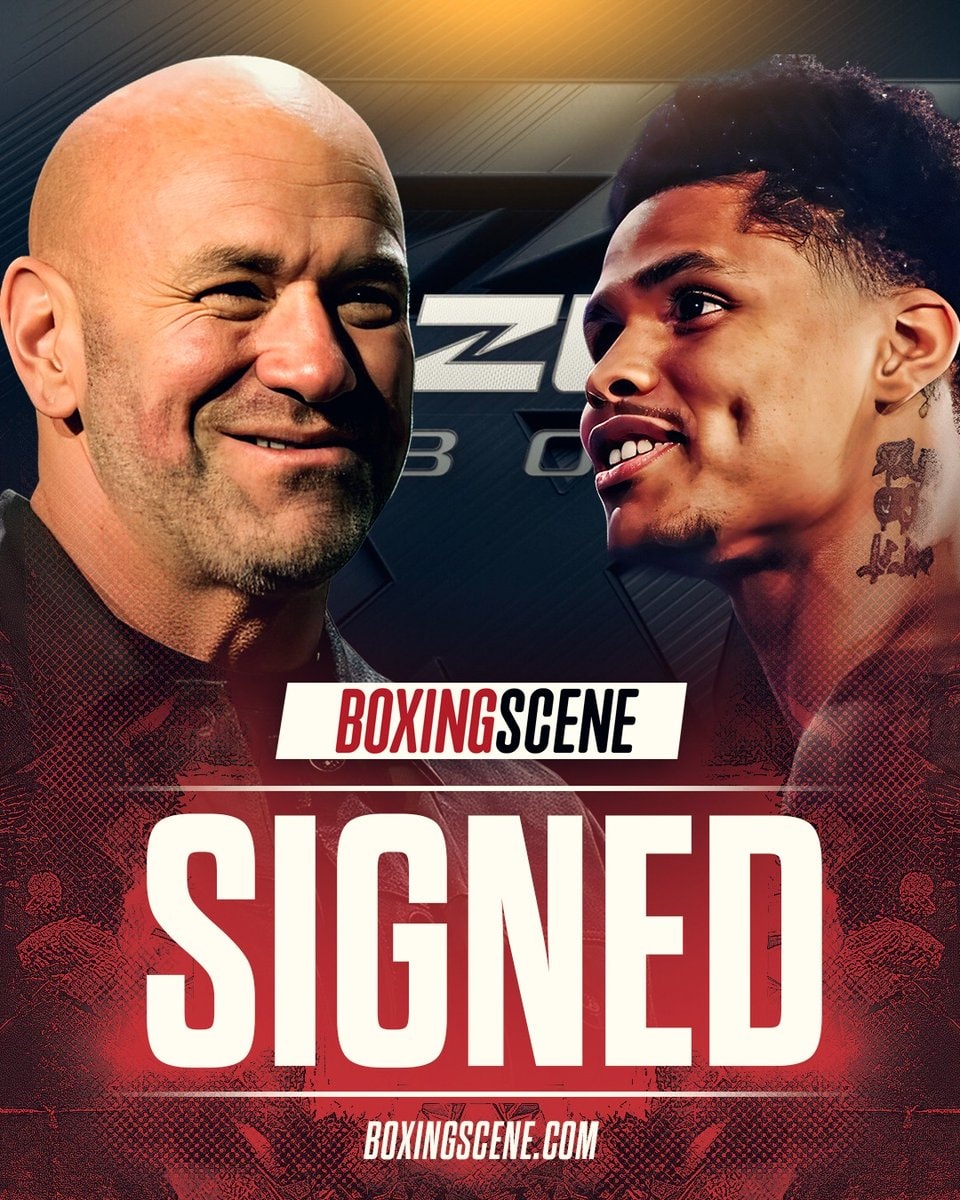 Shakur Stevenson signs with Zuffa Boxing