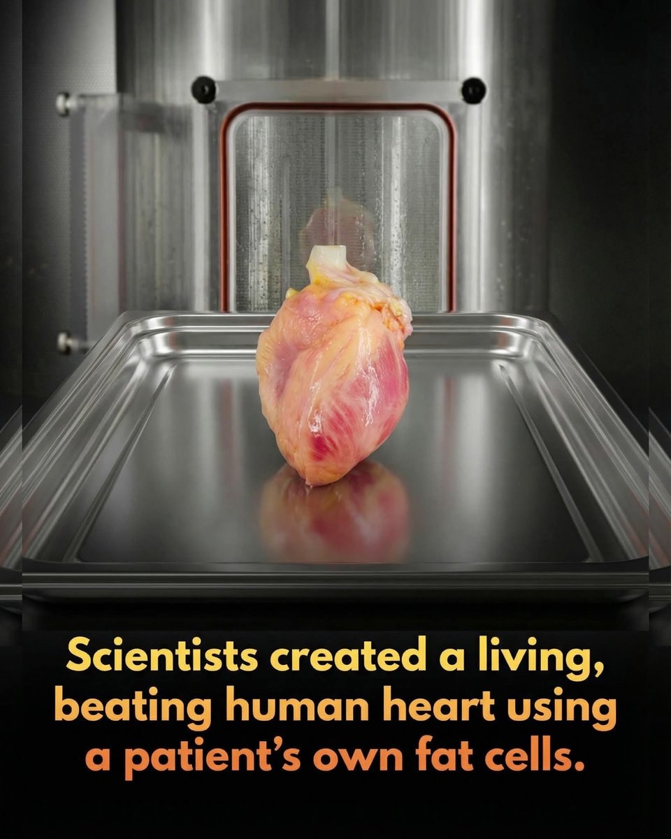 Tel Aviv University 3D-printed vascularized heart
