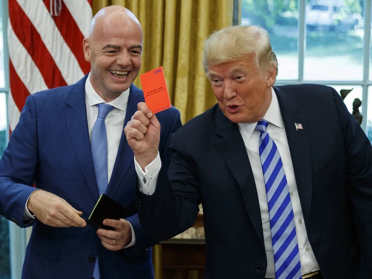FIFA Infantino Haiti USA double standard (photo 2 of 2)