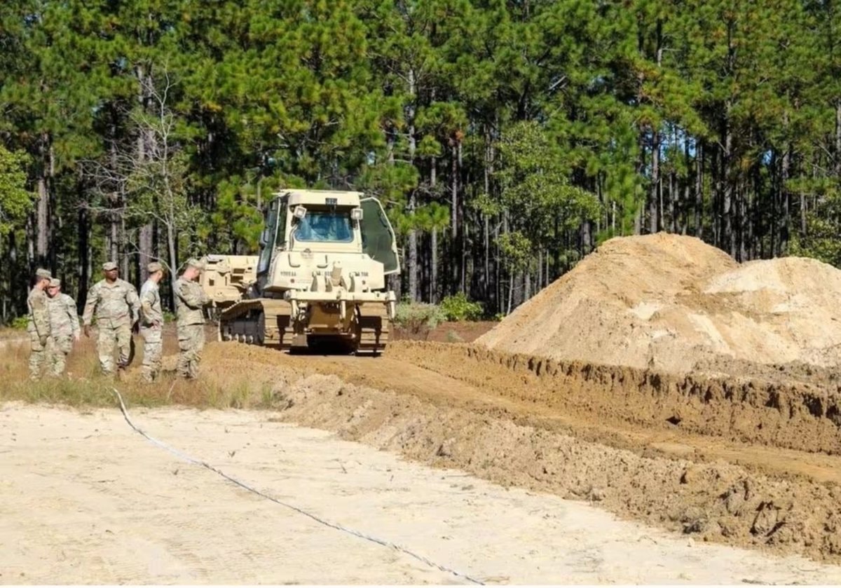 US Army battlefield interment exercise