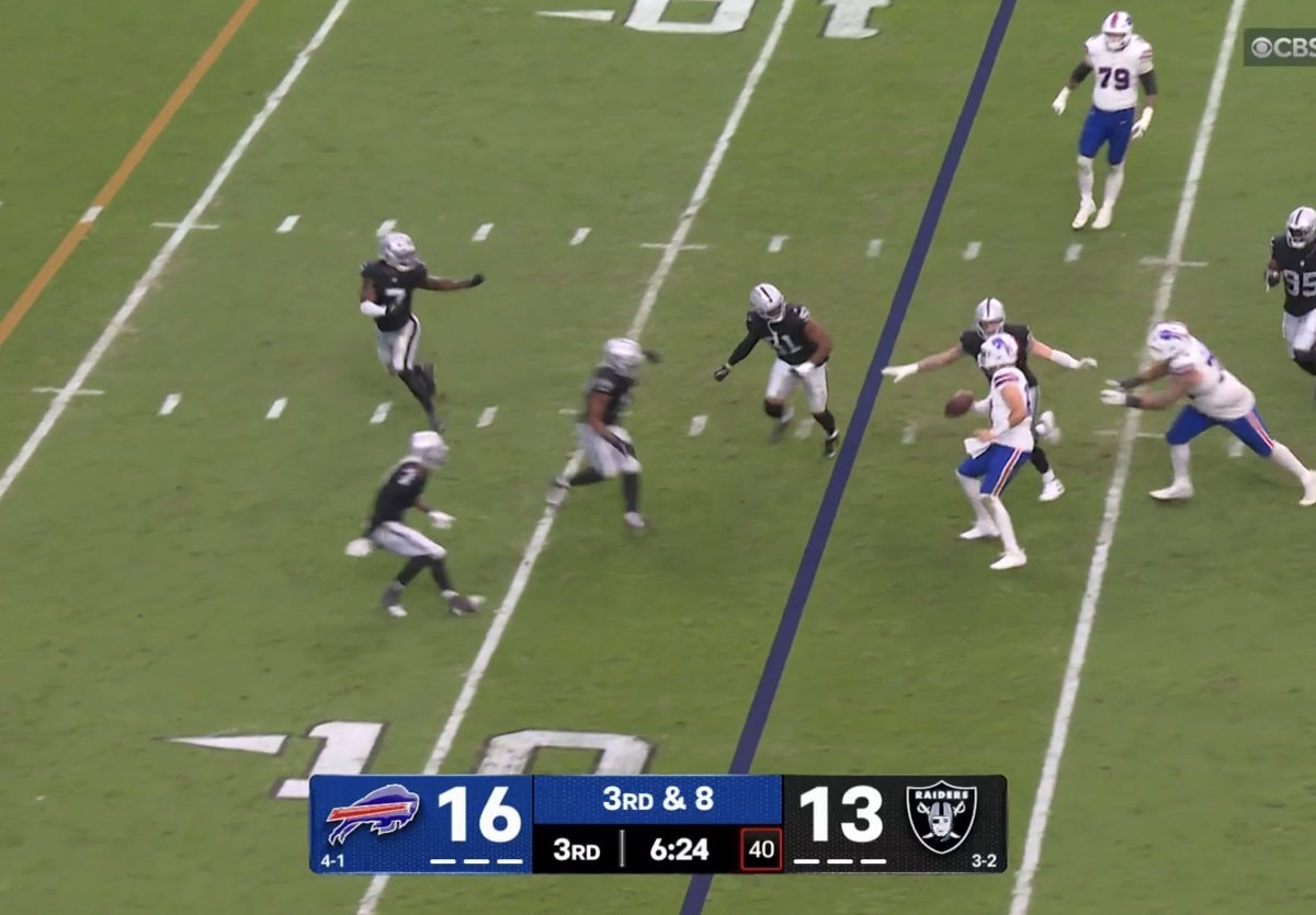 Josh Allen touchdown pass