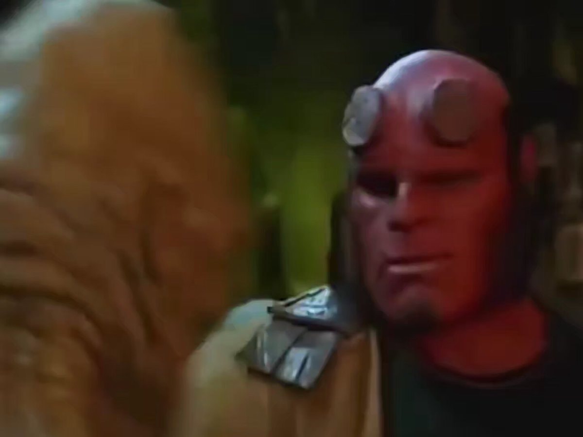 Hellboy II goblin extra bloopers