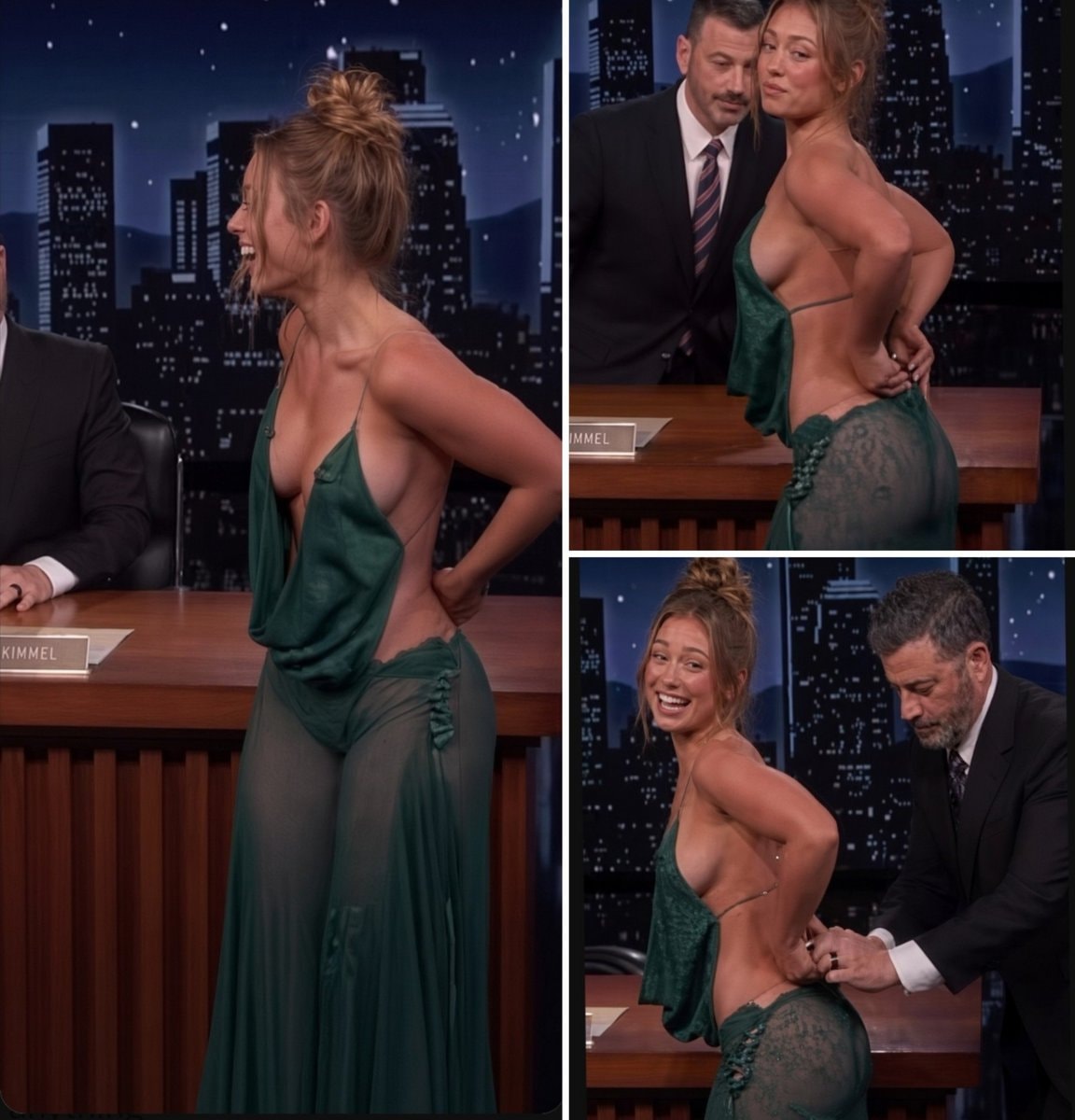 Hailey Bieber Jimmy Kimmel Live interview