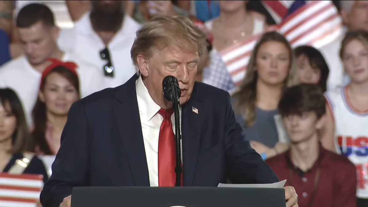 President Trump THE SNAKE rally