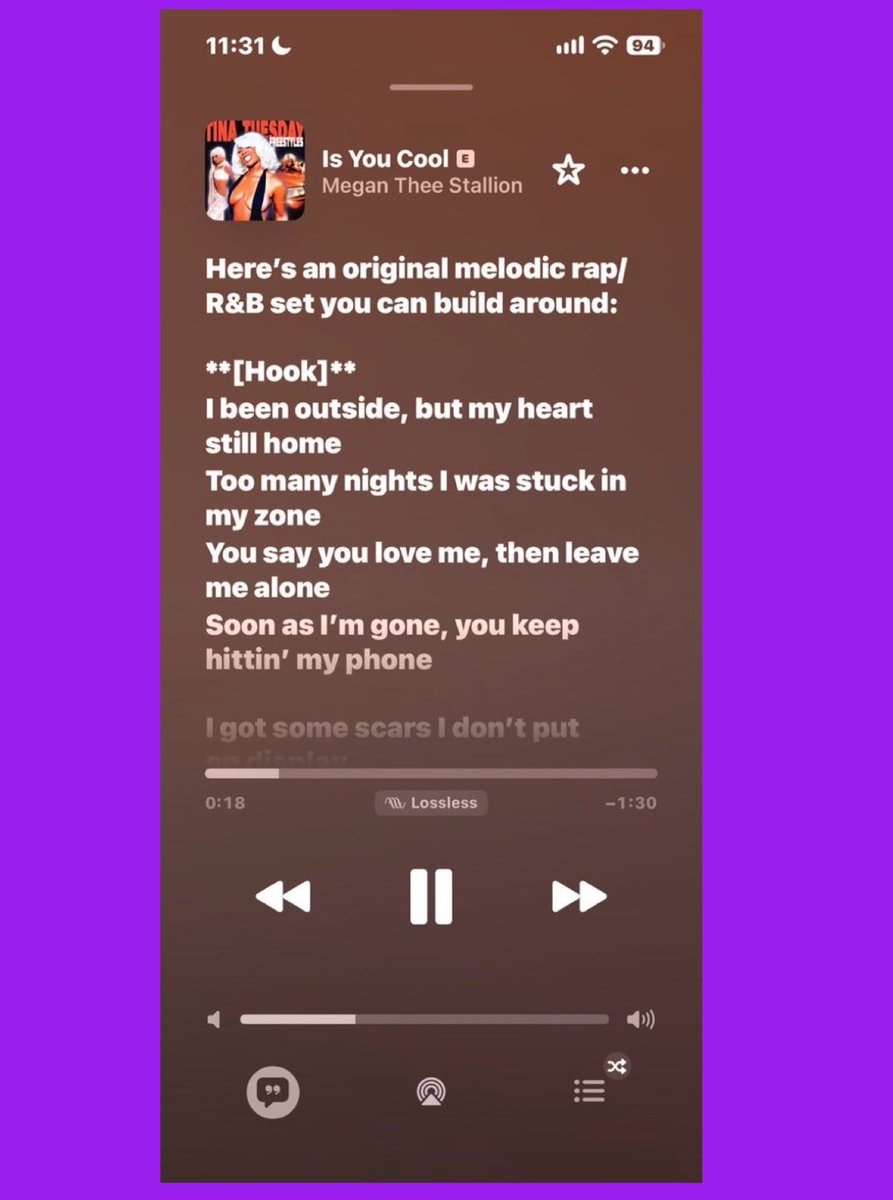 Megan Thee Stallion Tina Tuesday ChatGPT accusation (photo 2 of 2)