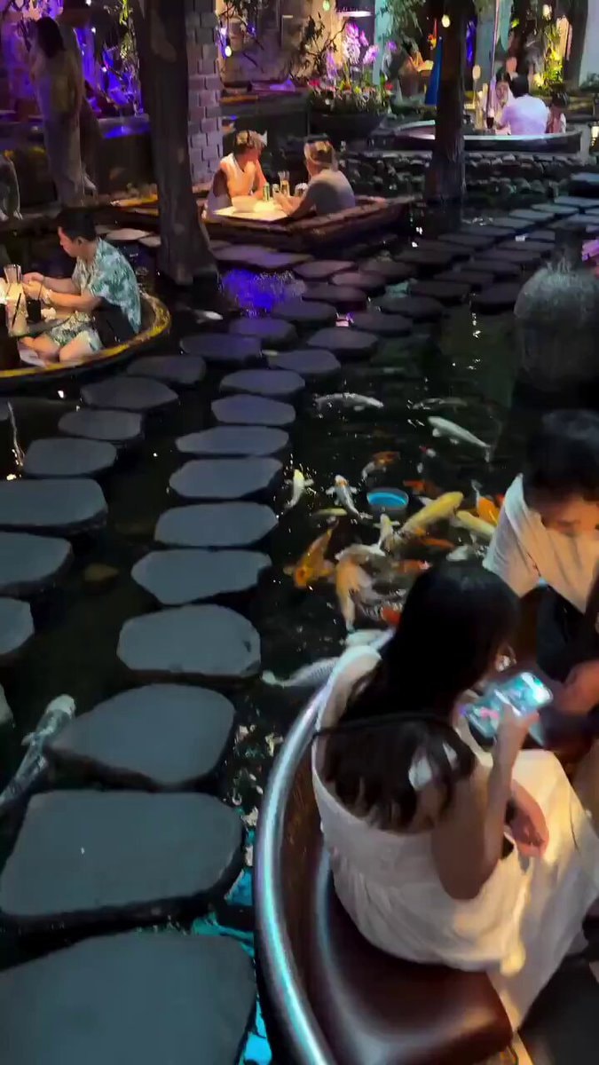 King Koi Coffee Garden Vietnam dining King Koi Coffee Garden Vietnam dining