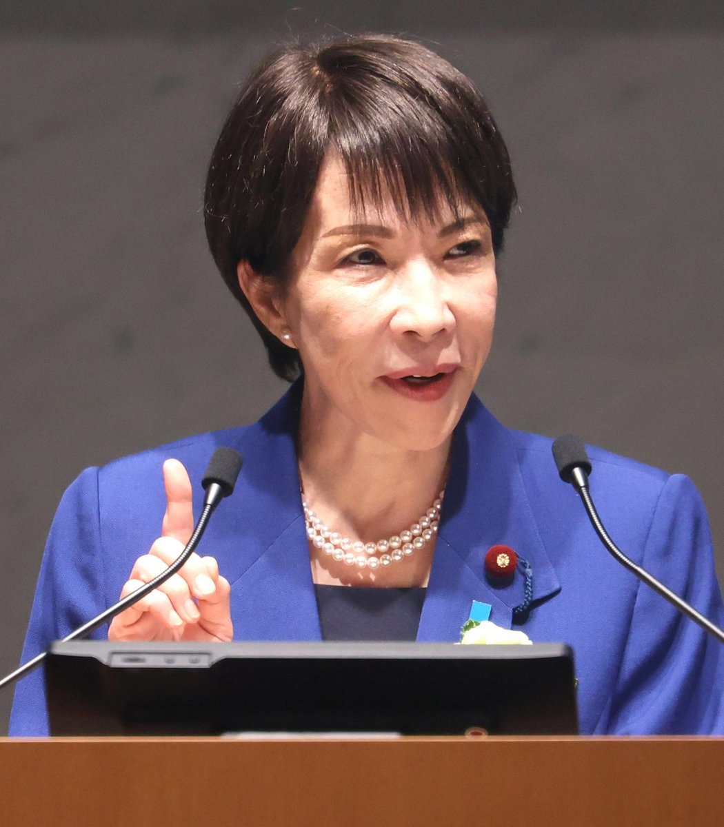 Sanae Takaichi on PM workload