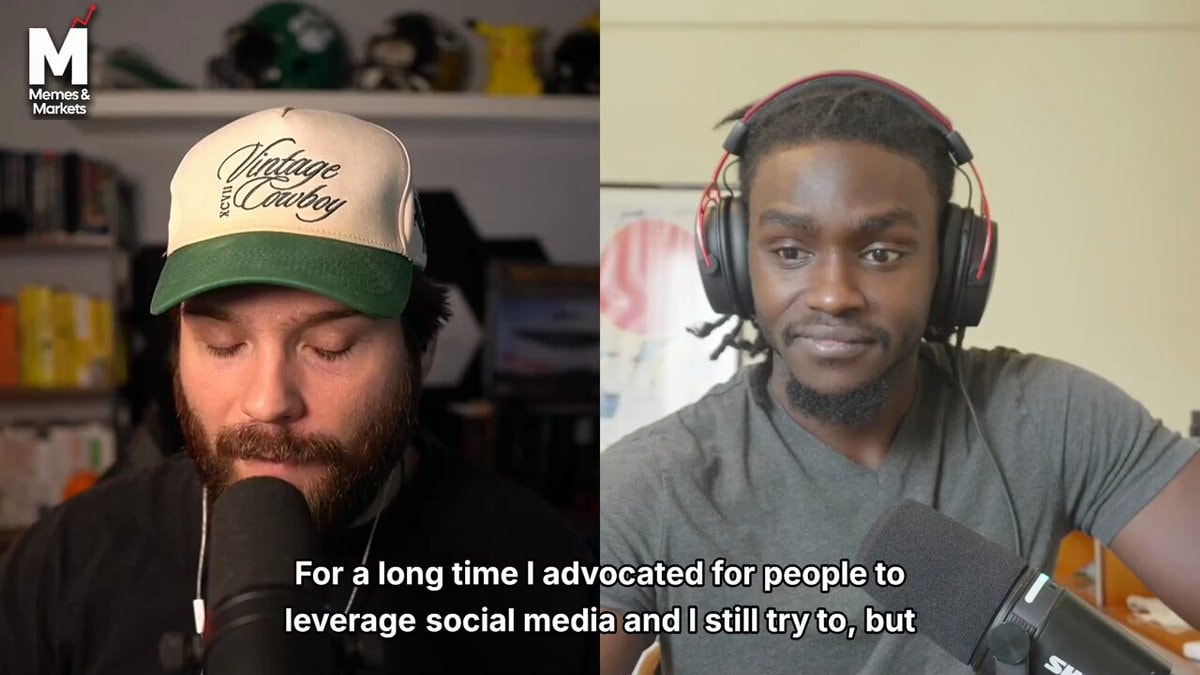 Vintage Cowboy hat social media warning