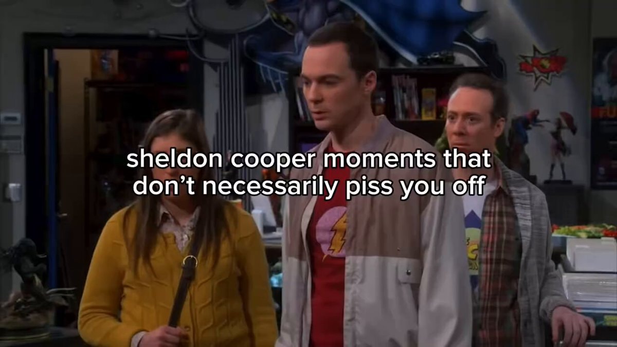 Sheldon Cooper big heart moments