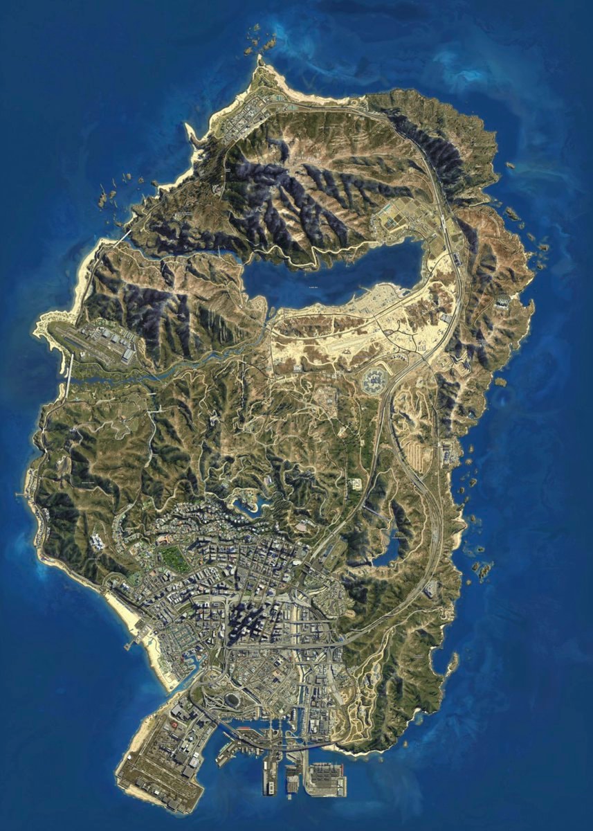 GTA 6 Leonida map size (photo 2 of 2)