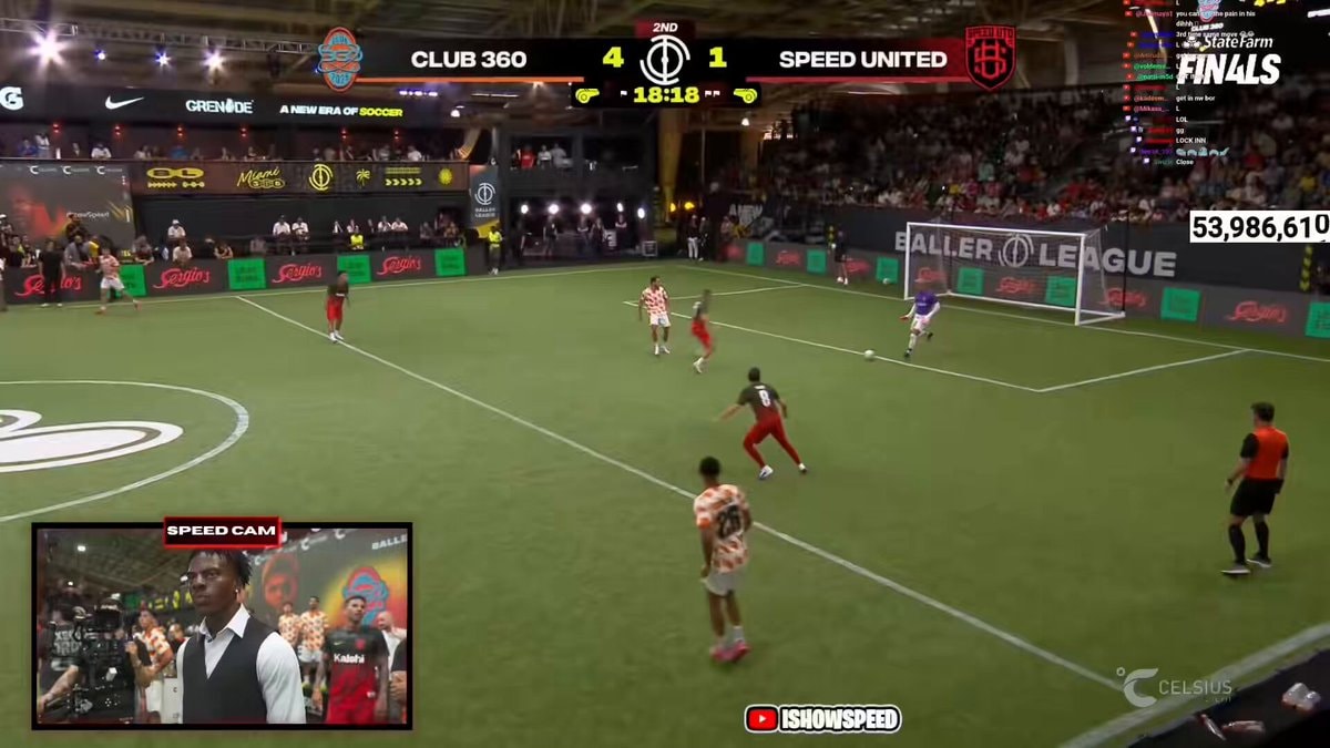 IShowSpeed Druski soccer match 4-1 💀