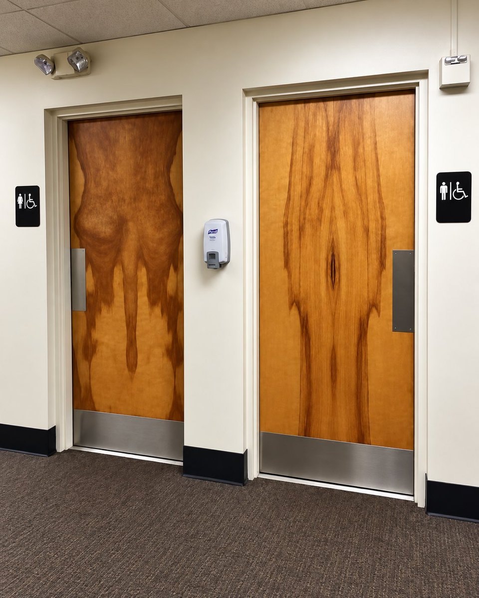 humorous door design