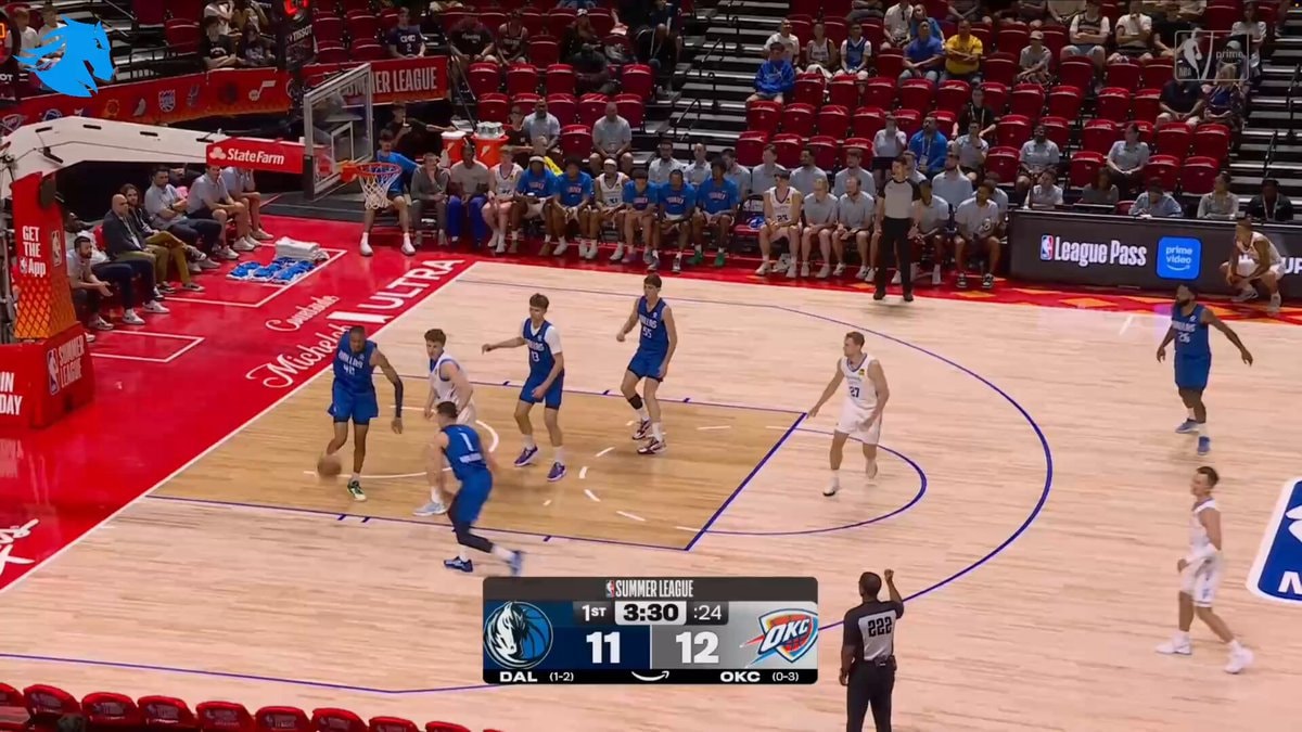 Kao Akobundu-Ehiogo one-handed lob Summer League Kao Akobundu-Ehiogo one-handed lob Summer League