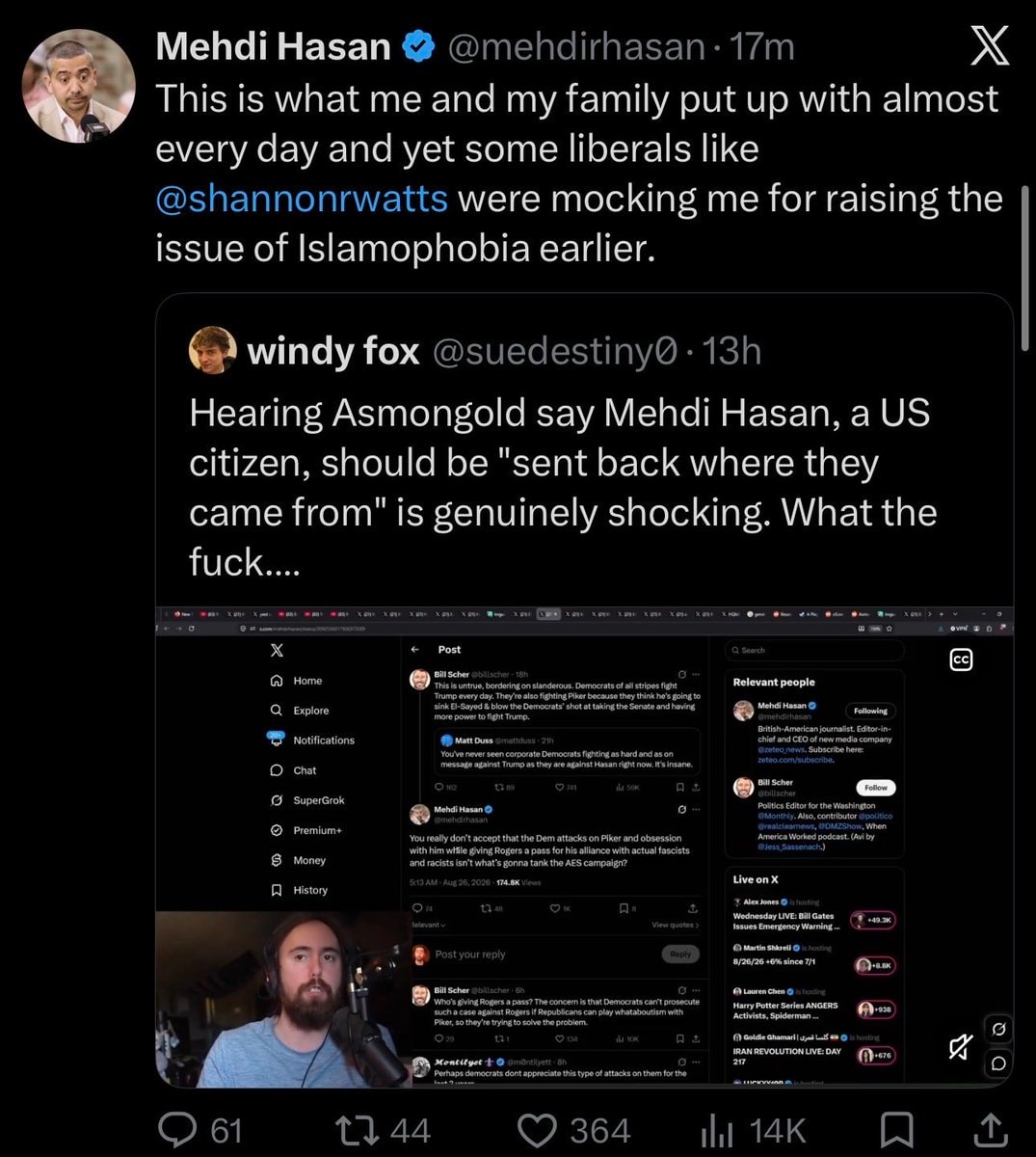 Mehdi Hasan calls out Shannon Watts (photo 2 of 2)