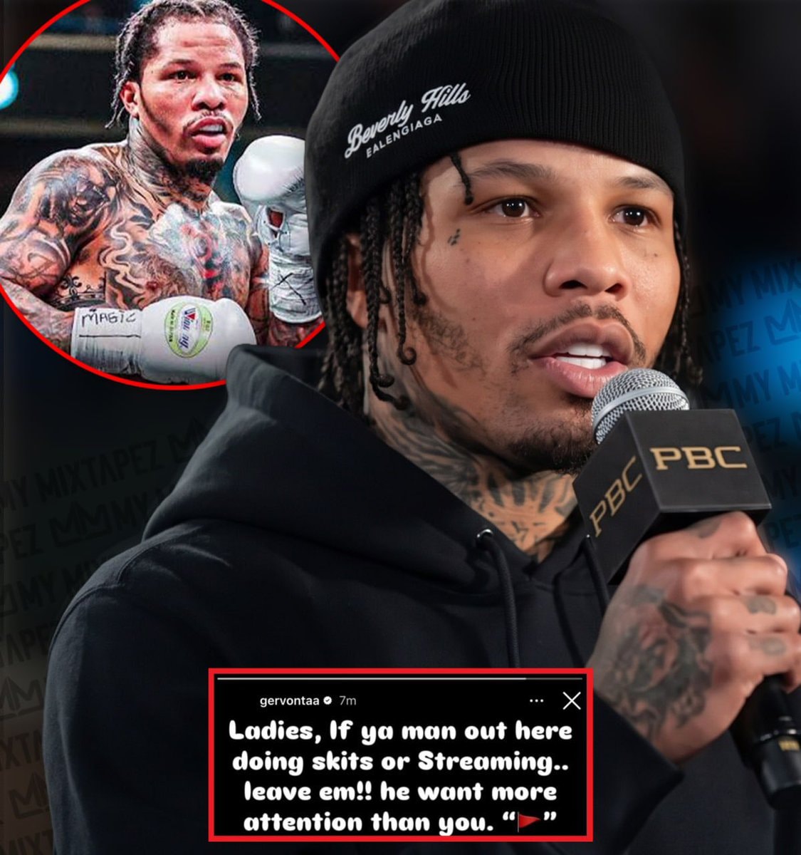 Gervonta Davis on men doing skits