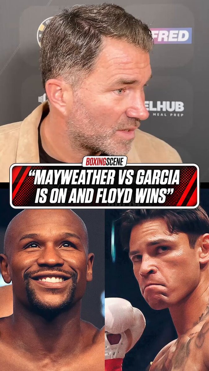 Eddie Hearn Mayweather vs Garcia