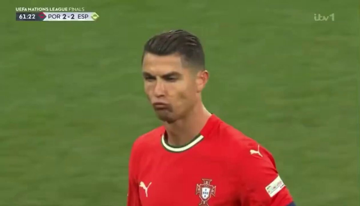 Cristiano Ronaldo 40 vs Spain