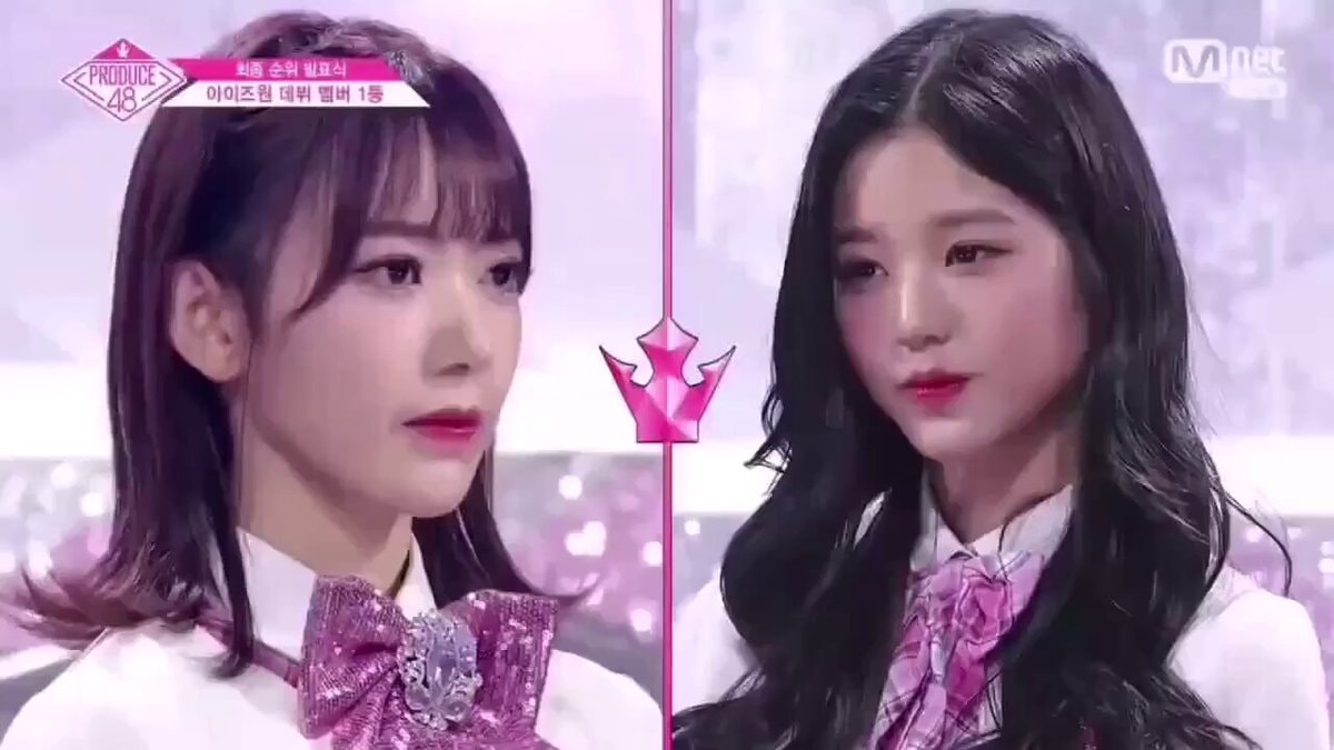 Wonyoung Produce 48 win moment