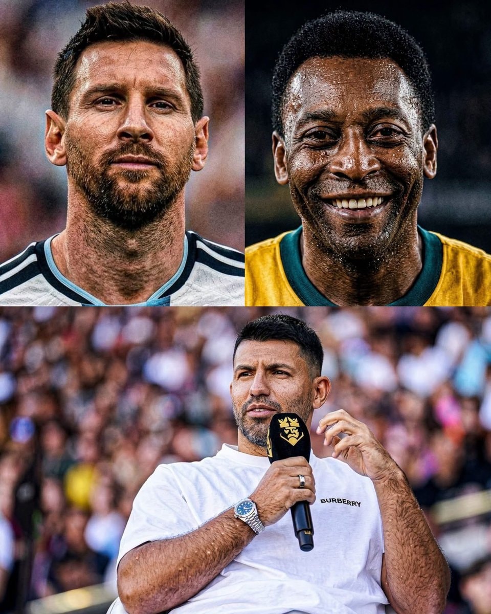 Agüero on Messi vs Pelé debate