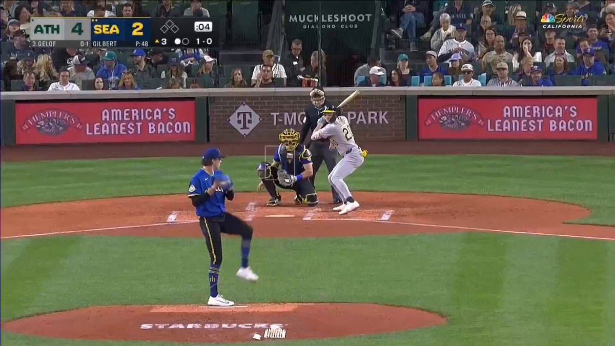 Zack Gelof deep solo home run