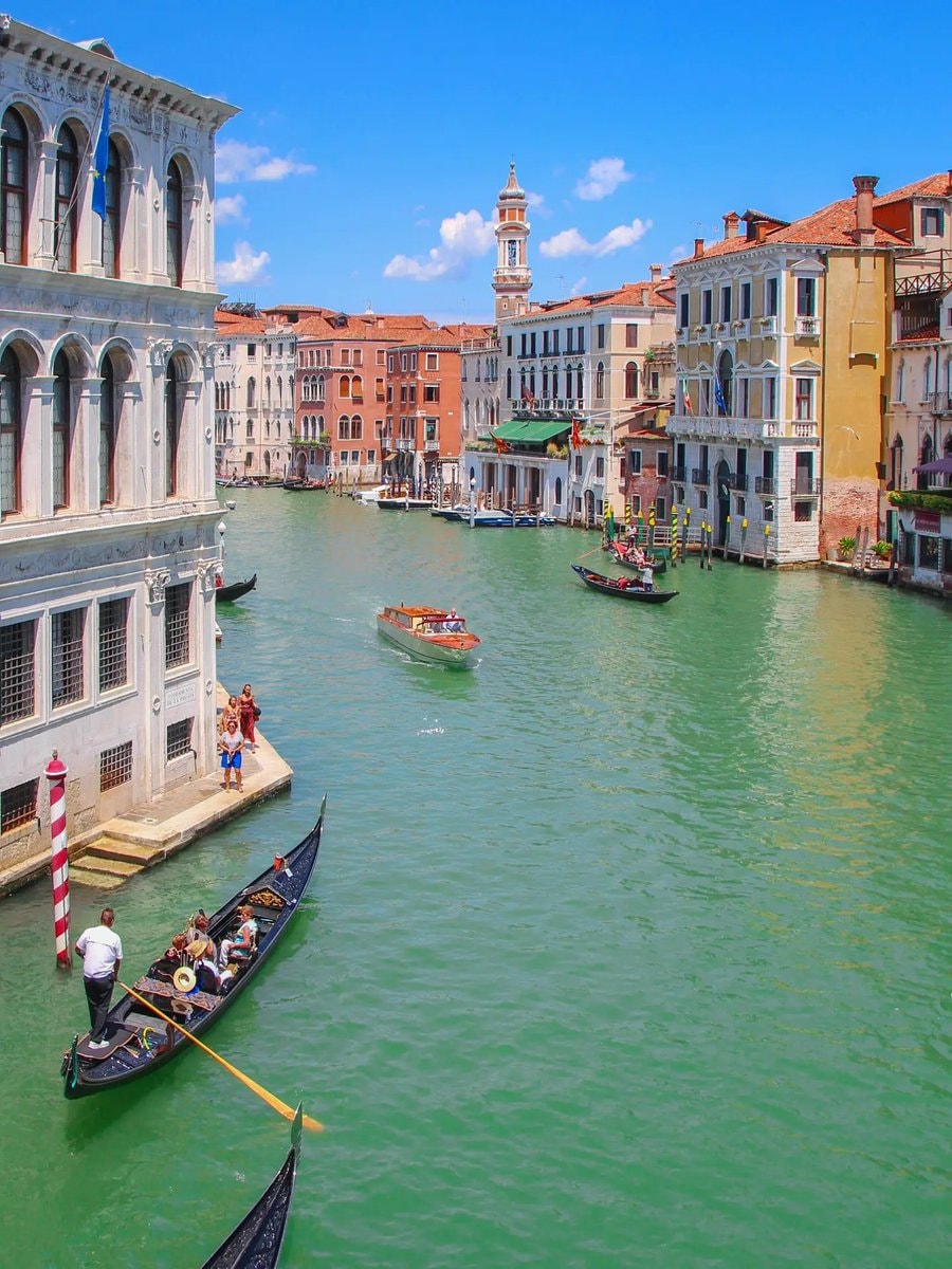 Venice Italy canal view