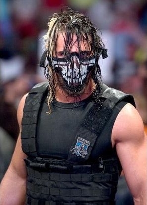 Seth Rollins Shield mask SummerSlam (photo 2 of 2)