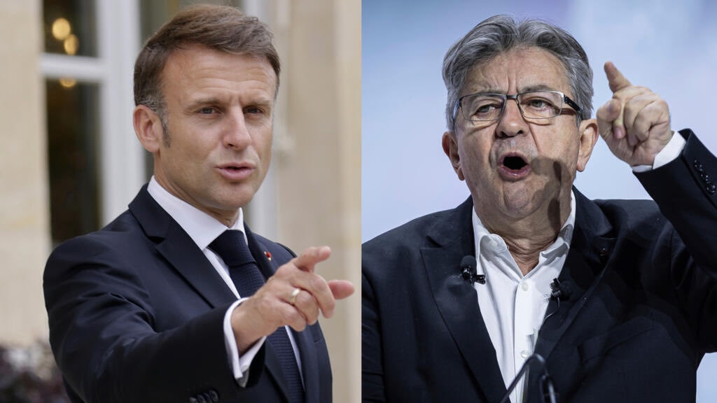 Jean-Luc Mélenchon accuses Macron